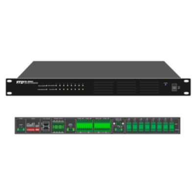 8 Saluran Sistem Alamat Publik Perubahan Kesalahan Pengawasan Saluran Speaker Pa Power Amp 50V
