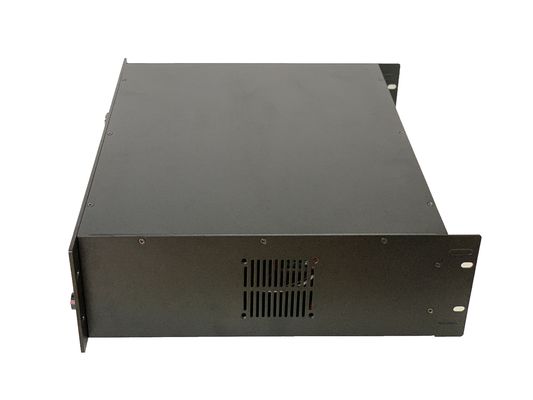 500W 6 Zona EVAC Pengontrol Alarm Suara Penguat Sistem PAVA Logam