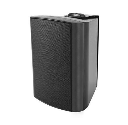Sistem Speaker Sistem PA Sistem Dua Arah RoHS ISO9001 90dB SPL Dengan Kisi-kisi Logam Hitam