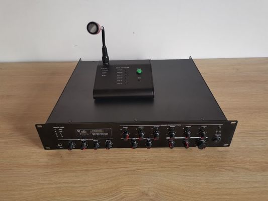 Mendukung Max 8 Penguat Sistem PA Jarak Jauh 6 Zona Penguat Daya 120W