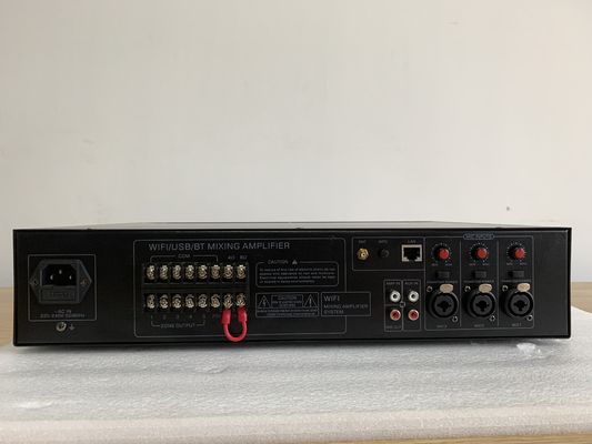 120W Audio Power Zone Mixer Amplifier Wifi Untuk Hotel