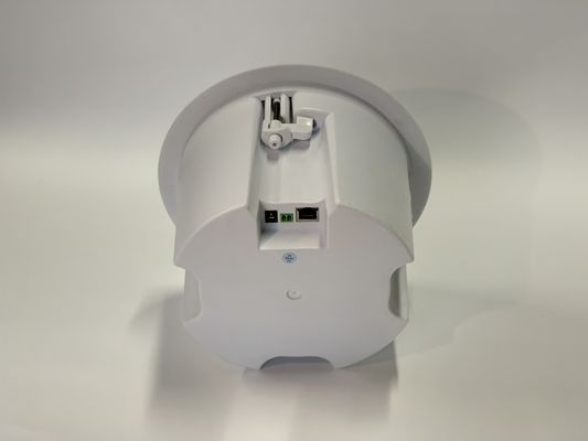 Speaker Langit-langit Bertenaga IP POE 10W Volume yang Dapat Disesuaikan 200 × 100mm
