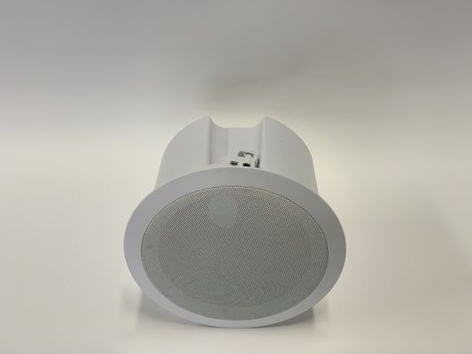 Speaker Langit-langit Bertenaga IP POE 10W Volume yang Dapat Disesuaikan 200 × 100mm