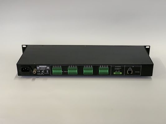 Panel Alarm Jaringan AC220V TCP IP 32 Zona 19in 1U Amplifier