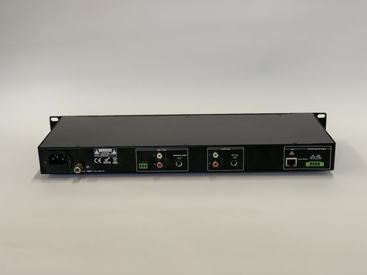 AC220V 50Hz IP Network PA System Audio Decoder 8 Zona Kapasitas Tinggi