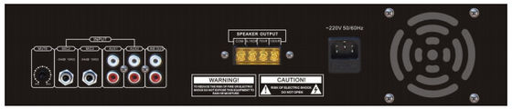16 Ohm Portable PA System Amplifier 350W Ampli Power Sound System