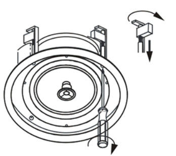 Speaker Sistem Flush Mount PA 40W 8 Inch Outdoor Coaxial Ceiling Speaker