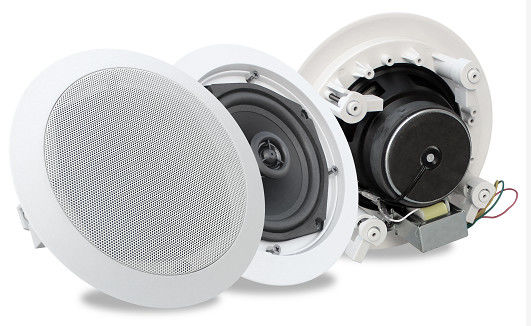Speaker Sistem Flush Mount PA 40W 8 Inch Outdoor Coaxial Ceiling Speaker