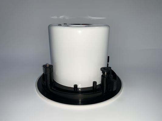6.5 &quot;7.5w/15w/30w Full Range Speaker Langit-Langit Tanpa Bingkai Dengan Penutup Logam