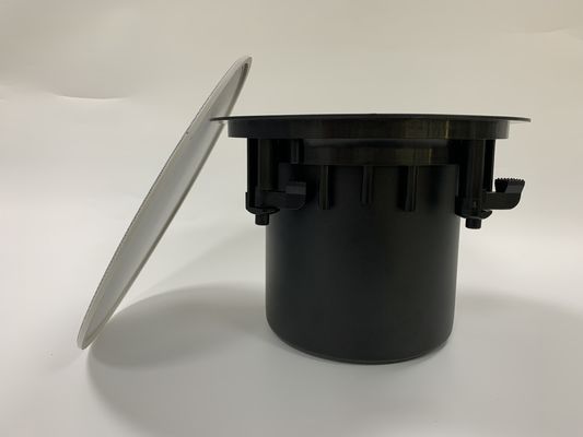 6.5 &quot;7.5w/15w/30w Full Range Speaker Langit-Langit Tanpa Bingkai Dengan Penutup Logam