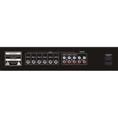 AC220V 240V Sistem Alamat Publik Audio Pre Amplifier Peralatan Pemrosesan Sinyal