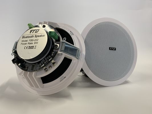 6 "2*6W speaker gigi biru dengan satu speaker langit-langit aktif dan pasif