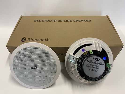 6 "2*6W speaker gigi biru dengan satu speaker langit-langit aktif dan pasif