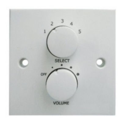 FTD ROHS PA Speaker Kontrol Volume Saklar Dinding UV Dilindungi ABS