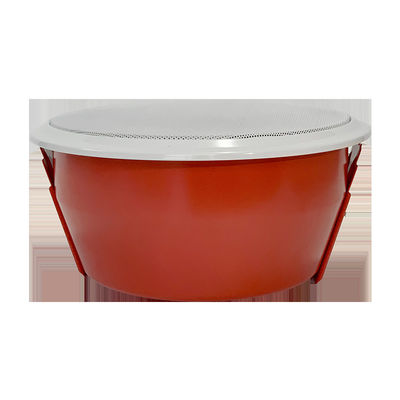 Loudspeaker Langit-langit Logam 6 Inch 6W Tahan Api 235 × 140mm