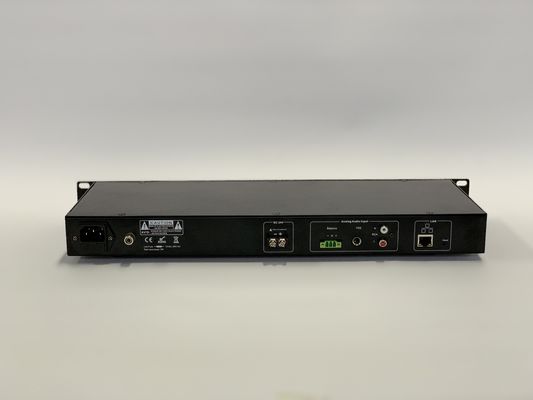 Warna Hitam IP Speaker Sistem PA Jaringan Audio Encoder OEM