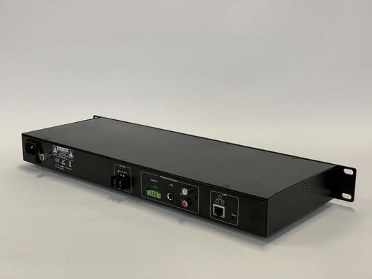 Warna Hitam IP Speaker Sistem PA Jaringan Audio Encoder OEM