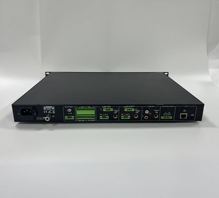 Peralatan Suara 500w Sistem Ip Pa Penguat Jaringan Ip