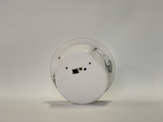 Sistem PA Jaringan IP dengan Amplifier Kelas D 6W 10/100Mbps Sensitivitas 92dB Speaker Langit-langit POE