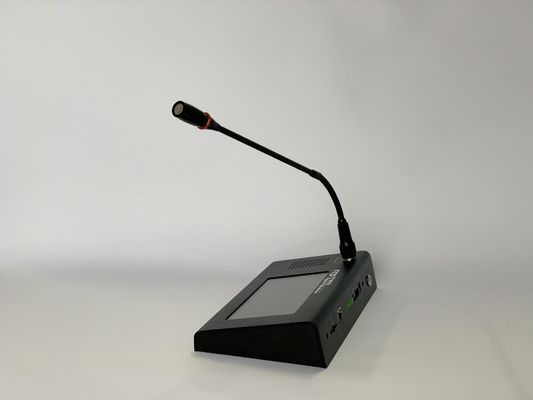 Sistem Audio Jaringan Ip Mikrofon Layar Sentuh Jarak Jauh