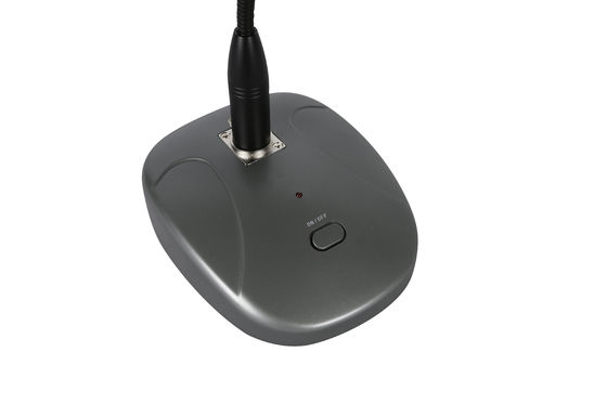 Hot Sale Gooseneck Kabel Mikrofon Kondensor Meja Mikrofon Dengan Dc9v