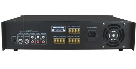 Mixer Amplifier 6 Zona 500w Amplifier Audio Dengan Sistem Alamat Publik MP3 &amp; FM Set Lengkap