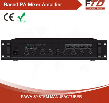 penguat mixer daya ekonomi penguat 6 zona 3500w penguat sistem audio PA