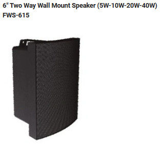Rak speaker mini dudukan dinding nirkabel Speaker Dinding Dua Arah 6".