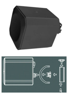 Speaker Pemasangan Dinding Luar Ruangan 5" DENGAN SOEAKER DATAR TIPIS UNTUK OUTDOOR/INDOOR