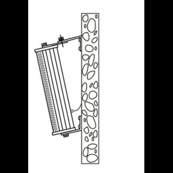 speaker kolom luar ruangan sistem pa line array portabel (30W/20W)