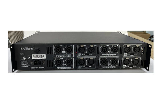 Penguat daya profesional 8 saluran 8*300W 8ohm